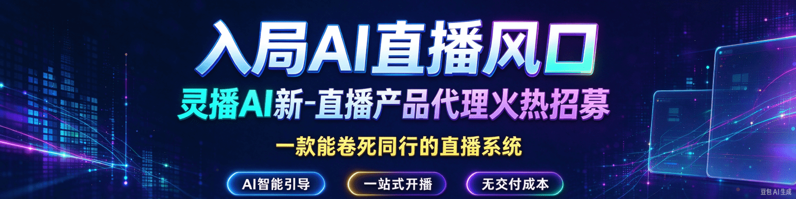 「灵播AI」一款能卷死同行的手机直播系统